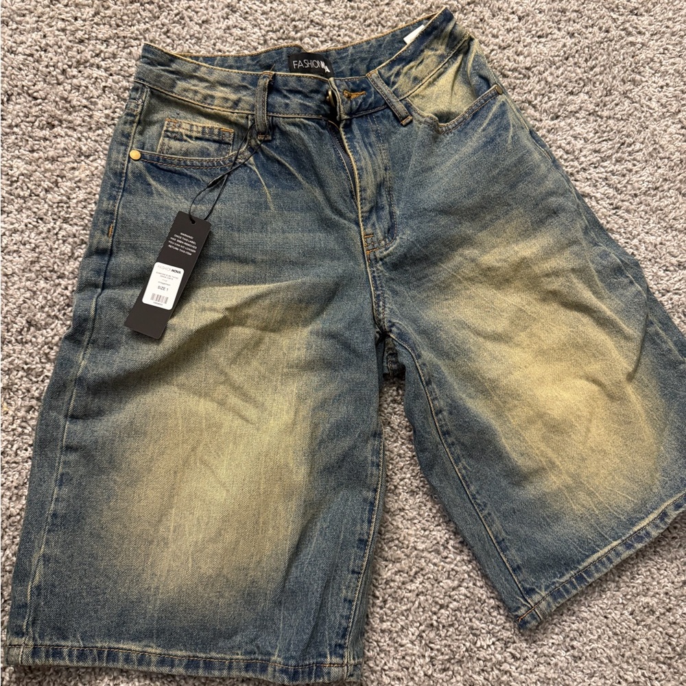 Fashion Nova Blue Jean Shorts